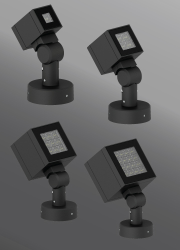 Click to view Ligman Lighting's  Lador Floodlight: Pedestal Mount (model ULD-50XXX).